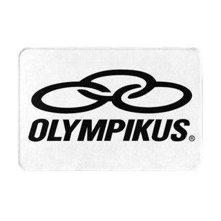 Olympikus (1) พรมเช็ดเท้า ผ้าสักหลาด กันลื่น ดูดซับน้ํา แห้งเร็ว 16x24 นิ้ว สําหรับห้องน้ํา พร้อมส่ง