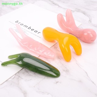 Monnygo แผ่นกัวซาเรซิ่นธรรมชาติ สําหรับนวดใบหน้า จมูก