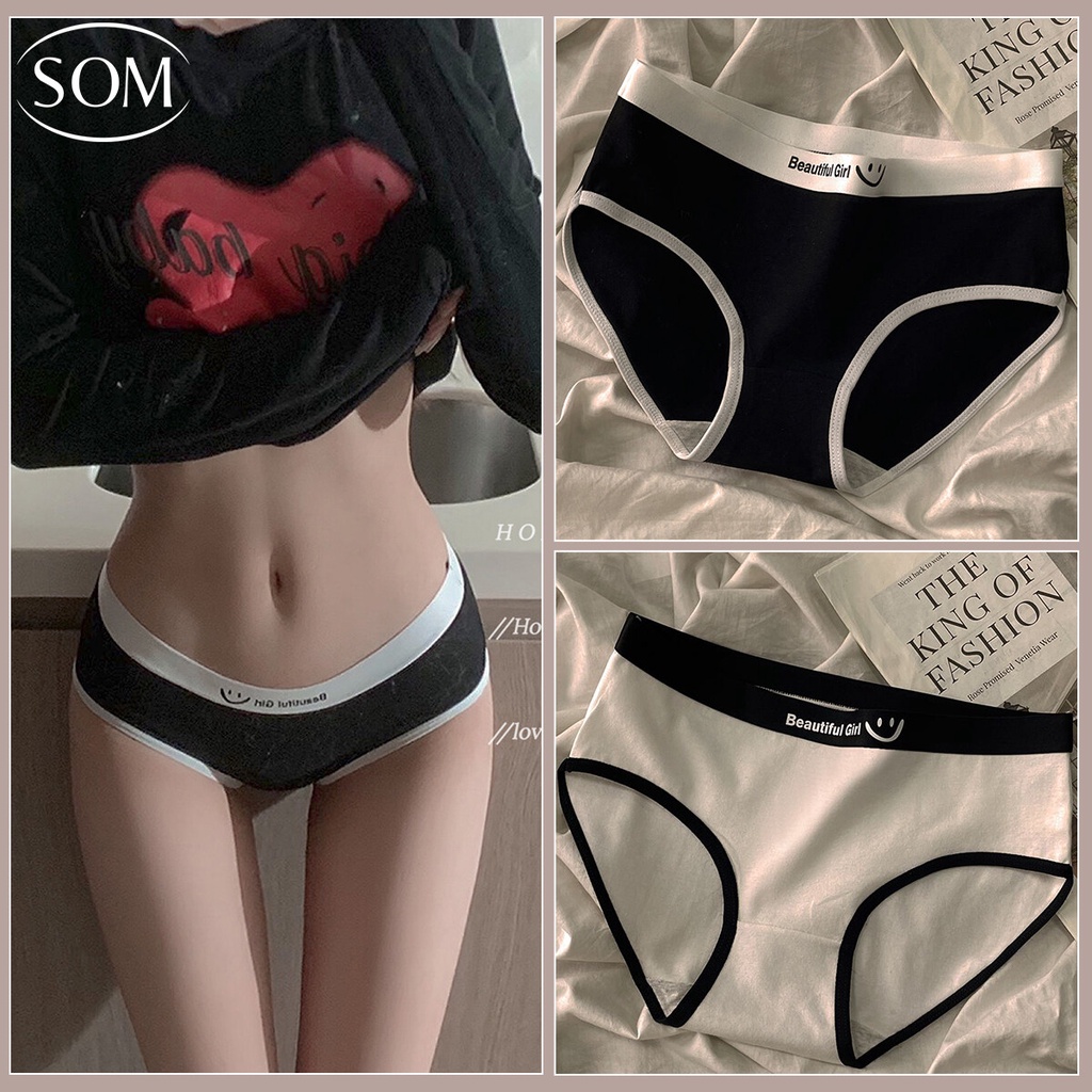 Som underwear กางเกงในผู้หญิง ปทรงทันสมัย ระบายอากาศดี ใส่สบาย i33