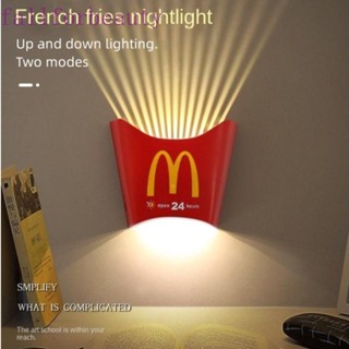 Fallforbeauty โคมไฟกลางคืน LED ชาร์จ USB เรืองแสง สําหรับแขวนตกแต่งผนัง