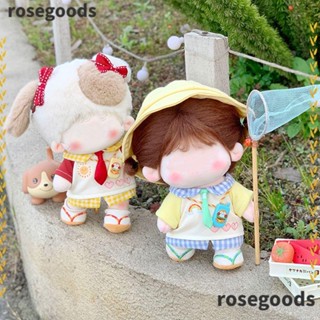 Rosegoods1 เสื้อผ้าแฮนด์เมด อุปกรณ์เสริม สําหรับตุ๊กตา 10 20 ซม.