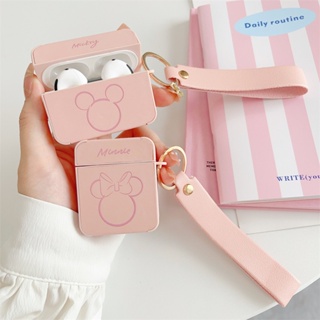 เคสหูฟังบลูทูธ ลายมิกกี้ มินนี่ พร้อมสายคล้อง สําหรับ AirPods Pro2 Airpod Pro 1 2 3 AirPods Pro 2