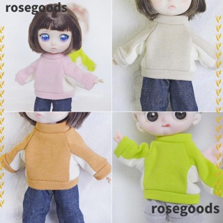 Rosegoods1 เสื้อยืดลําลอง สําหรับตุ๊กตา 1/12Bjd