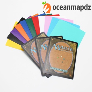 Oceanmapdz Yugioh ซองใส่การ์ด TCG เนื้อแมตต์ ขนาด 66x91 มม. 100 ชิ้น