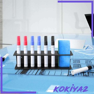 [Kokiya2] ที่วางปากกามาร์กเกอร์ แบบอะคริลิค 6 หลุม สําหรับห้องเรียน