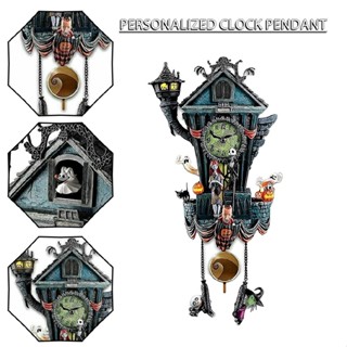 New The Nightmare Before Christmas Cuckoo Clock Halloween Wall Clock Decor