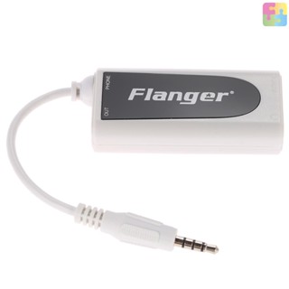 [พร้อมส่ง] Flanger FC-21 อะแดปเตอร์แปลงเชื่อมต่อกีตาร์ไฟฟ้า เบส โทรศัพท์มือถือ แท็บเล็ต พร้อมปลั๊กเสียง 3.5 มม. สําหรับ iPhone iPad Android สมาร์ทโฟน แท็บเล็ต