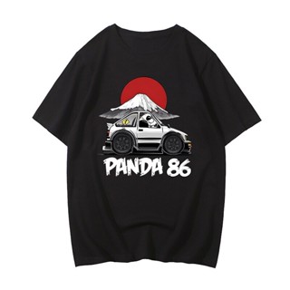 เสื้อยืด พิมพ์ลายมังงะ Jdm Car Initial D T สไตล์ญี่ปุ่น สตรีท สําหรับผู้ชาย