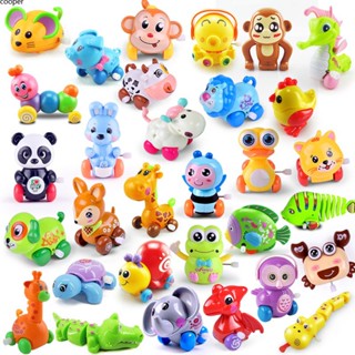 【พร้อมส่ง】 Cartoon Wind Up Running Car Toys ของเล่นเด็กแรกเกิด (สุ่มสี)