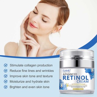 Retinol Face Cream Vitamin A Anti Aging Anti Wrinkles Acne Moisturizer