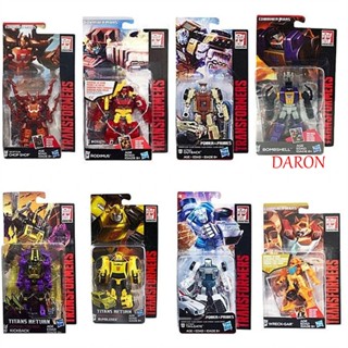 Daron หุ่นยนต์แปลงร่าง Brawn-Gar Wreck Bumblebee โมเดลของเล่น ฟิกเกอร์ Cliffjumper Action Figures