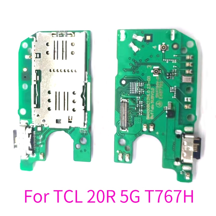 สําหรับ TCL 20R 5G T767H แท่นชาร์จ USB Connector พอร์ต Flex Cable
