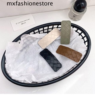 Mxfashione กิ๊บติดผม แบบถัก เข้ากับทุกการแต่งกาย หวานแหวว เครื่องประดับผม โลหะผสม สไตล์เกาหลี BB คลิป