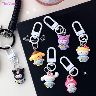 Thevantin Kawaii Sanrio Kuromi Hello Kitty Cinnamoroll พวงกุญแจ การ์ตูนน่ารัก รถ พวงกุญแจ จี้ โรงเรียน กระเป๋าเป้สะพายหลัง ของเล่นเด็ก ของขวัญ สินค้าดี