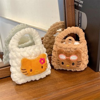 เคสหูฟังบลูทูธ ลายการ์ตูนแมวน่ารัก พร้อมกระเป๋าใส่เหรียญ สําหรับ airpods pro2 2 3