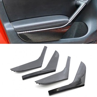 ⚡NEW 8⚡4Pcs Carbon Style Door Trim for Pull Handle Set 5K4868039A For Golf 6 2009-2013