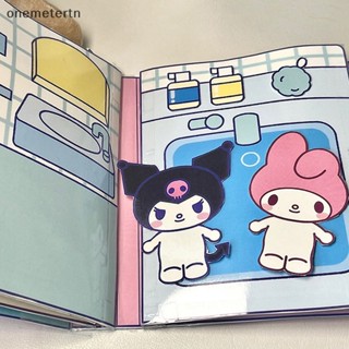 หนังสือแฮนด์เมด รูปการ์ตูน Sanrio Doudou Kuromi Melody เสียงเงียบ ของเล่นเสริมการเรียนรู้ สําหรับเด็กผู้หญิง