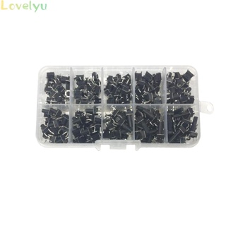 ⭐ Hot Sale ⭐Tactile Switches 100Pcs 4-Pins Push Button Set Accessories Plastics+Metal