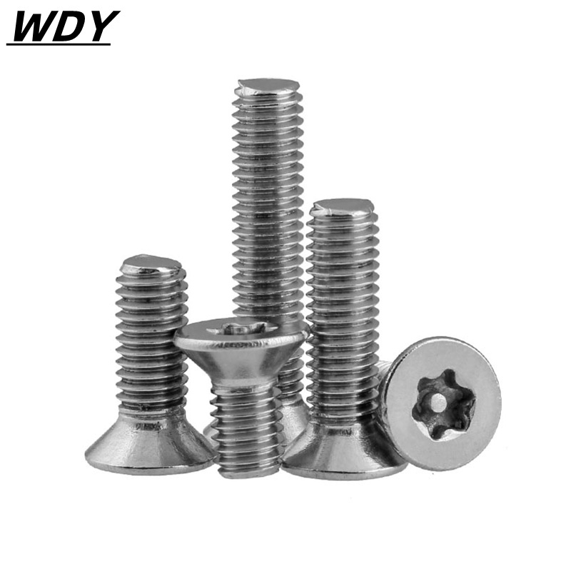 [YHM1] น็อต สกรู หัวเตเปอร์ F ดาว ท็อกซ์ แกนเดือย สแตนเลส 304 เกลียวมิล M3M4M5M6M8 / Flat Head Pin-Torx ราคา ถูกที่สุด ดีลบีเคเค แกลเลอรีภาพที่ 2