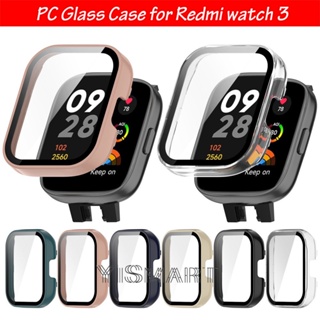 เคสกระจก PC แบบแข็ง กันกระแทก สําหรับ Redmi Watch 3 Redmi Watch3