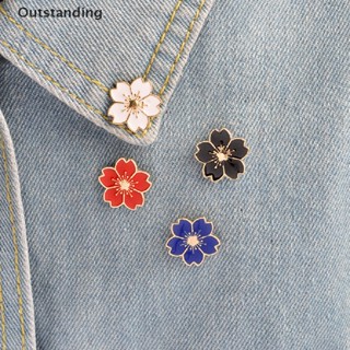 Outstanding เข็มกลัด รูปดอกซากุระ เครื่องประดับ ของขวัญ 1 ชิ้น