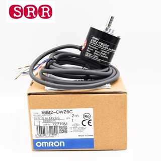 พร้อมส่ง encoder omron  E6B2-CWZ6C 100p/r 200p/r 360p/r 600p/r 1000P/R 2000p/r ของแท้ของใหม่!! ออกบิลได้