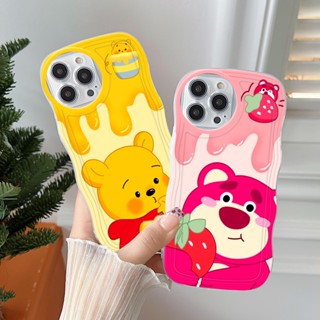 เคสโทรศัพท์มือถือแบบนิ่ม ลายสตรอเบอร์รี่ หยัก สําหรับ VIVO Y17 Y19 Y12 Y15 2020 Y51 Y31 Y71 S1 Pro Y81i Y91i Y91C Y85 Y91 Y95 Y93 Y81 V5 Lite V5s Y1s V9 Youth Y51A Y53s U10