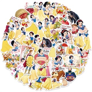 50 ชิ้น / ชุด ❉ สโนวไวท์ สติกเกอร์ Disney Princess Series 03 สําหรับติดตกแต่ง ❉ สติกเกอร์แฟชั่น DIY คละแบบ Doodle