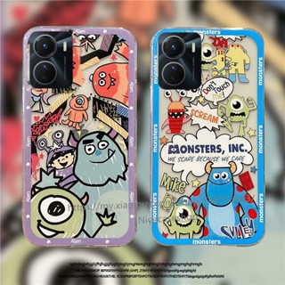 Phone Casing for VIVO IQOO Z7 5G / IQOO Z7X 5G Y55+ Plus 5G เคส Soft TPU Anti-drop Protective Phone Case Monsters University Cartoon VIVO IQOOZ7X 5G Phone Back Cover เคสโทรศัพท