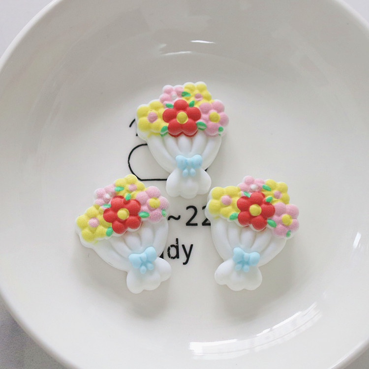 Jibitz จี้รูปอมยิ้ม และเมฆน่ารัก สีรุ้ง เครื่องประดับ สําหรับตกแต่งรองเท้า Diy