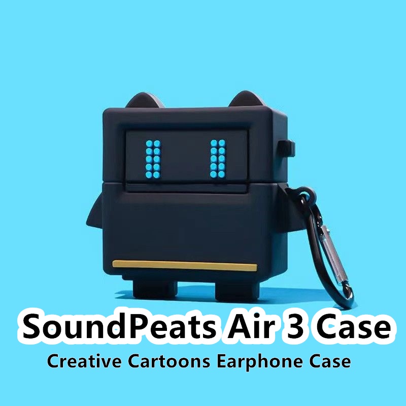 【ส่วนลด】เคสหูฟัง แบบนิ่ม ลายการ์ตูนหมีคุกกี้ ชิบะอินุ สําหรับ SoundPeats Air 3 SoundPeats Air 3