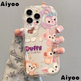 ✅เคสใส แบบนิ่ม ลาย Duffy สําหรับ Iphone 14 Apple 12 7เคสป้องกันโทรศัพท์มือถือ แบบนิ่ม กันกระแทก สําหรับ Apple promax 8p 1311 S2TK