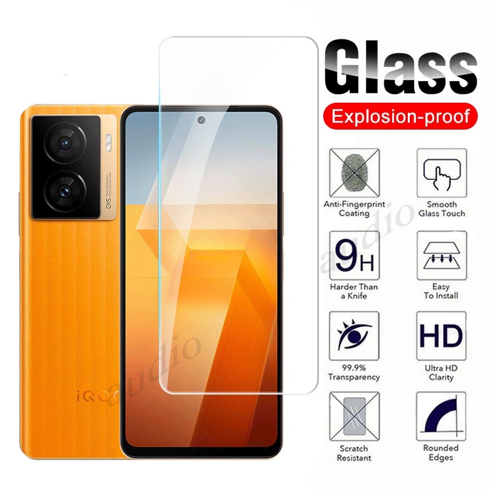 ฟิล์มกระจกนิรภัยกันรอยหน้าจอ แบบใส สําหรับ Vivo iQOO Z7 Z7X Z5 5G Vivo iQOOZ7 IQOOZ7x IQOOZ5 iQ00 27