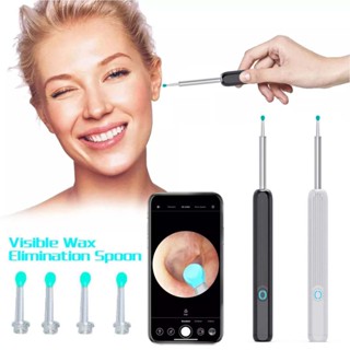 Wireless Intelligent Visual Ear Stick Ear Picker 500W High Precision Endoscope Mini Camera Otoscope