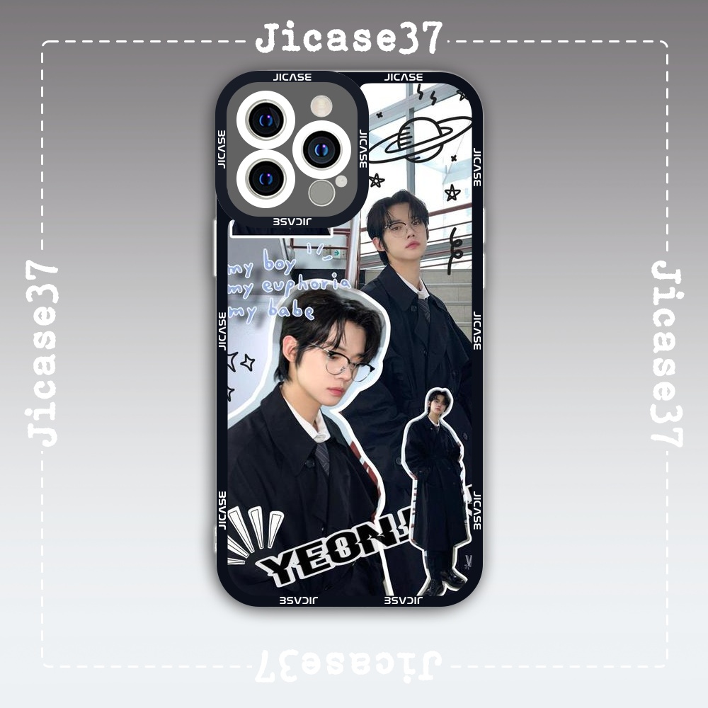 Jicase Choi Yeonjun TXT เคส iphone ไอดอลเกาหลี Kpop Square Edge