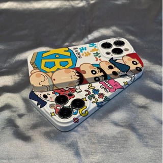 เคสโทรศัพท์มือถือแบบแข็ง กันกระแทก ลายการ์ตูนชินจัง K.B สําหรับ OPPO Reno8 Reno7pro reno6 7z Reno5 R17 A53 A9 2020 4Z 5G F11 A31 A15 A3S A78 A77 Findx3pro Findx5pro