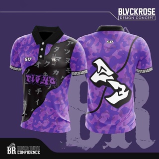 Jersey Blvckrose Apparel เสื้อโปโล แขนสั้น ลาย SUBLIMATION 2023 V3 ไซซ์ 100 ซม.-160 ซม. XS-3XL สําหรับทุกเพศ