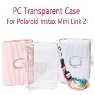 เคสกระเป๋าใส่กล้อง PC แบบใส สําหรับ Instax Mini Link 2 Mini Link2