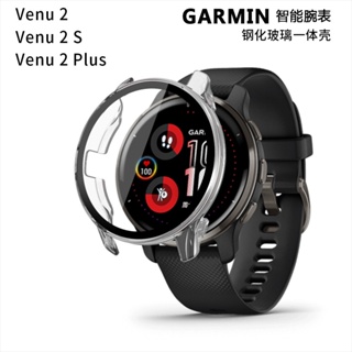 เคสนาฬิกาข้อมือ PC กระจกนิรภัย สําหรับ Garmin Venu 2 2S 2Plus Venu2