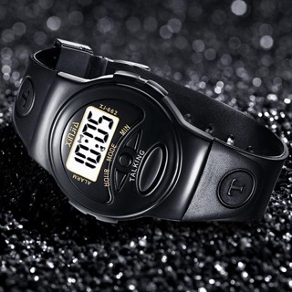 Simple Old Men and Women Talking Watch Speak English Blind E…