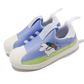 Ad Superstar 360 C X Moomin รองเท้าผ้าใบลําลอง สําหรับเด็ก [ACS] ID6649