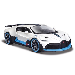 Maisto โมเดลรถยนต์ Bugatti Divo สีขาว ขนาด 1:24 ของเล่นสําหรับเด็ก