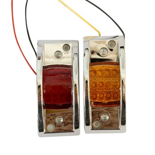 Sup ไฟหรี่ LED 12V-24V สําหรับติดด้านหน้า ด้านหลังรถยนต์ รถบรรทุก รถบัส รถพ่วง