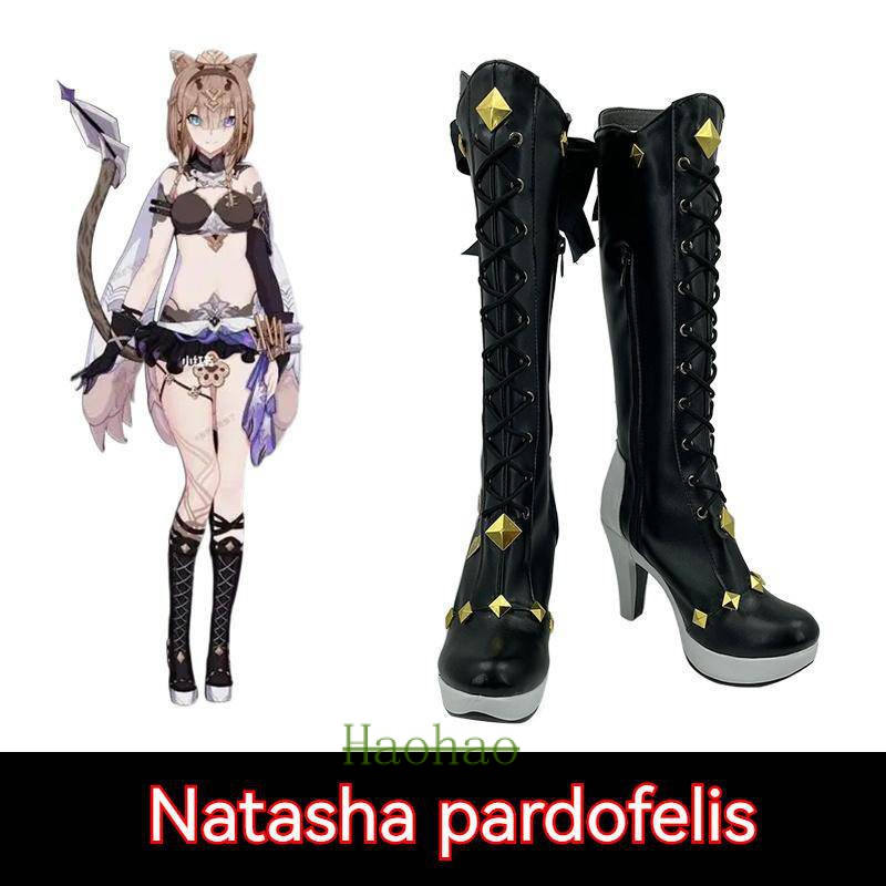 รองเท้าคอสเพลย์ Honkai Impact 3rd Natasha pardofelis cos