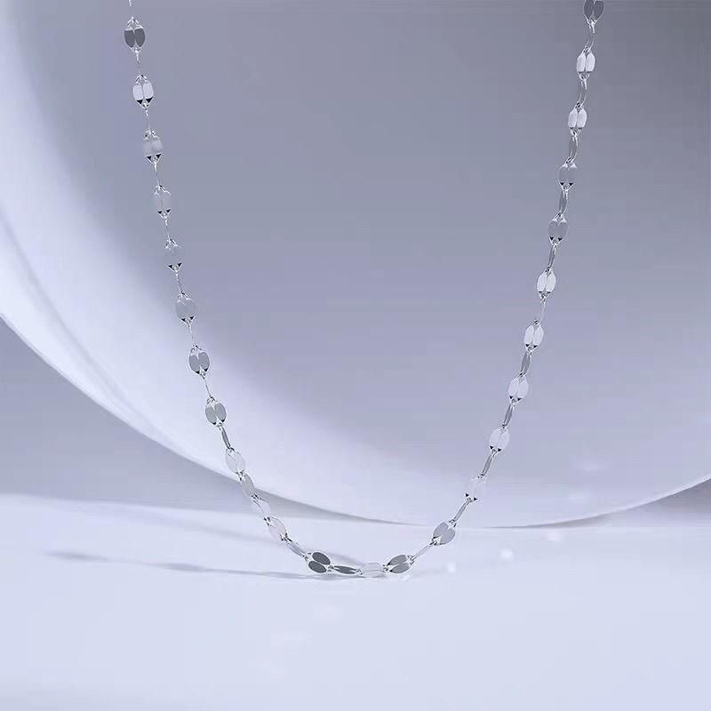 สร้อยคอโซ่ เหล็กไทเทเนียม ชุบทอง 18K หรูหรา diy - รูปที่ 6