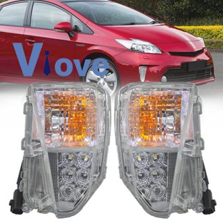 ไฟเลี้ยว LED DRL สําหรับ Toyota Prius Facelift XW30 81511-47060 81521-47060 2012-2015