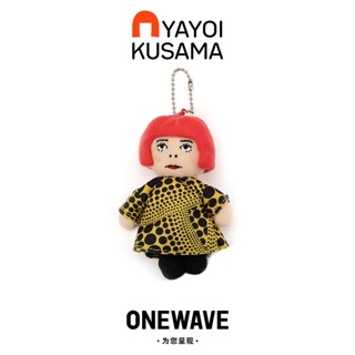 [Domestic พร้อมส่ง] Yayoi Kusama Yayoi Kusama Benzun พวงกุญแจจี้ตุ๊กตา ลายจุด สําหรับห้อยกระเป๋าเป้สะพายหลัง