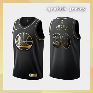 เสื้อกีฬาบาสเก็ตบอล NBA ของแท้ สําหรับผู้ชาย #Golden นักรบรัฐ #30 Stephenϟcurry Hot Pressing Retro City Edition Swingman Je