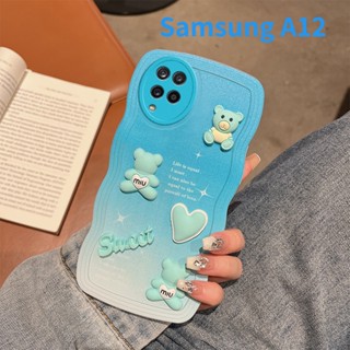 เคสโทรศัพท์มือถือ กันกระแทก ลายการ์ตูนหยัก ไล่โทนสี สําหรับ Samsung A20 A30 A12 A10S A13 A11 A21S A20S A03S A22 A23 A32 A53 5G