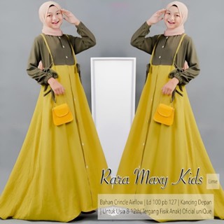 - Rara Maxy Kids เกมมุสลิม สําหรับ Eid Matt Airflow Polos Basic Premium